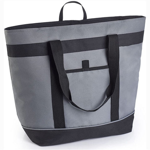 Large Capacity Insulated Lunch Tote Bag Picnic Single Shoulder Cooler Bag