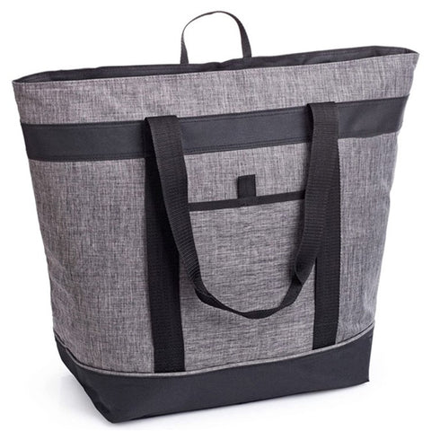 Large Capacity Insulated Lunch Tote Bag Picnic Single Shoulder Cooler Bag