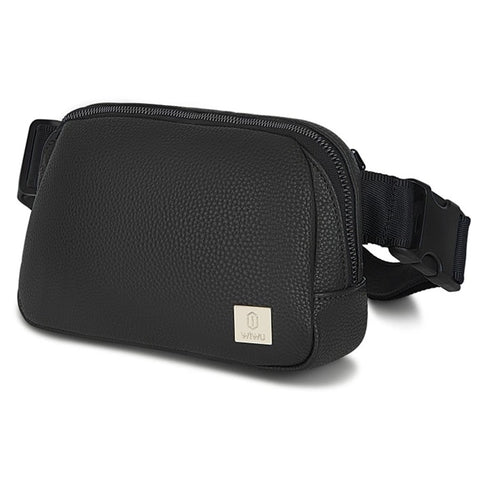WIWU LULU Unisex Single Shoulder Bag Casual PU Leather Crossbody Bag