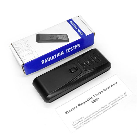 FS-2 Electric Magnetic Field Radiation Tester Portable 5 LED EMF Meter Detector