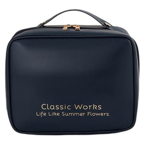Large Capacity Cosmetic Storage Bag PU Waterproof Travel Toiletry Bags