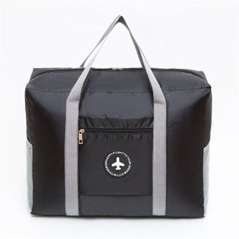Oxford Cloth Airline Cabin Bag Foldable Travel Duffel Bag Holdall Tote Fit Suitcase