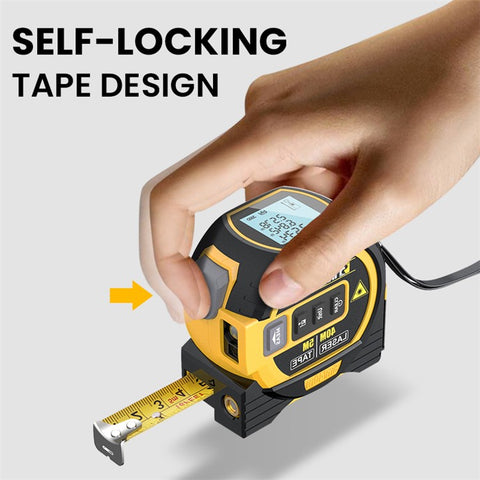HONGSHENG Laser Tape Measure 40M Laser Measurement Rangefinder Distance Meter (CE / ROSH)