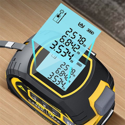 HONGSHENG Laser Tape Measure 40M Laser Measurement Rangefinder Distance Meter (CE / ROSH)