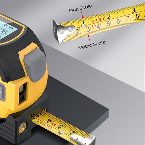 HONGSHENG Laser Tape Measure 40M Laser Measurement Rangefinder Distance Meter (CE / ROSH)
