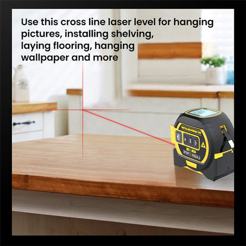 HONGSHENG Laser Tape Measure 40M Laser Measurement Rangefinder Distance Meter (CE / ROSH)