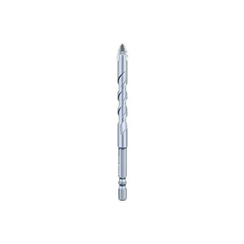 6mm Alloy Steel Four Flutes Sawtooth Eccentric Drill Bit for Glass Tile Ceramic Drilling Tool