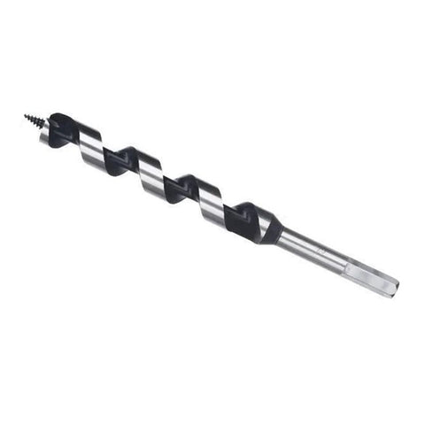 18x200mm Deep Hole Extended Auger Drill Bit Woodworking Hex Shank Bit for Electric Drill / Bench Drill