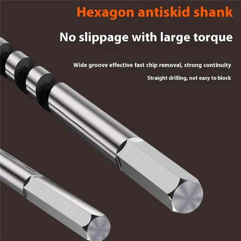 20 x 230mm Deep Hole Extended Auger Drill Bit Woodworking Hex Shank Bit for Electric Drill  /  Bench Drill