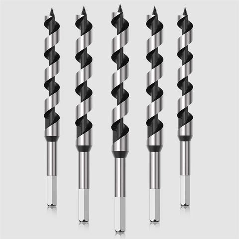 32 x 350mm Deep Hole Extended Auger Drill Bit Woodworking Hex Shank Bit for Electric Drill / Bench Drill