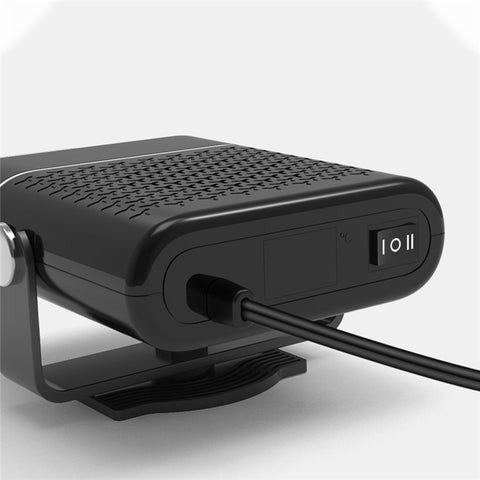 12V 2-in-1 Car Demister Heater Fan Adjustable Automobile Mounted Heater 120W Vehicle Heating Cooler Fan