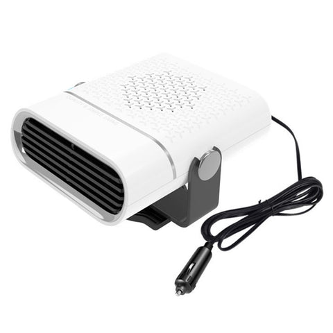 12V 2-in-1 Car Demister Heater Fan Adjustable Automobile Mounted Heater 120W Vehicle Heating Cooler Fan