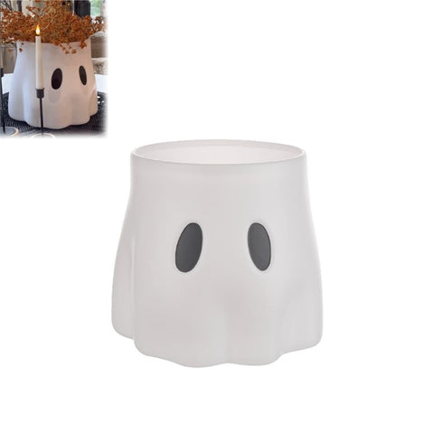 20cm Creative Spooky Halloween Ghost Bucket Decor Vase Planter for Home Office