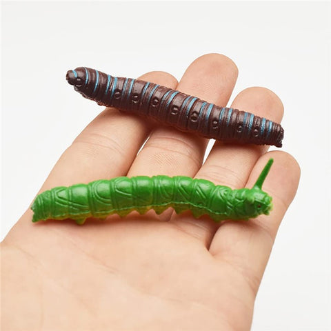12Pcs Halloween Caterpillar Hair Clips  3D Bug Hair Clip Party Hair Accessories Fun