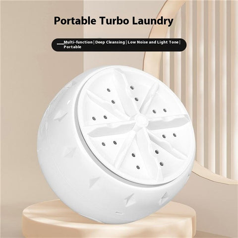 Mini Washing Machine Portable Ultrasonic Washing Machine Turbo Laundry