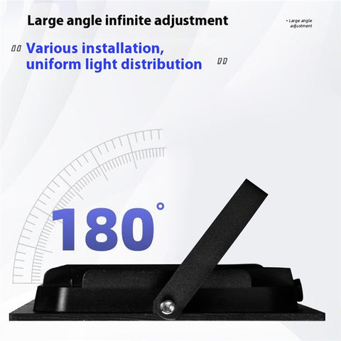 50W High Brightness LED Floodlight for Park Courtyard IP66 Waterproof Flood Lamp