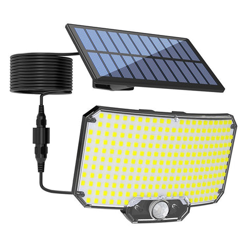 TY01003 Solar Wall Light 234 LED Outdoor Motion Sensor Security Lamp for Yard Pathway Garage