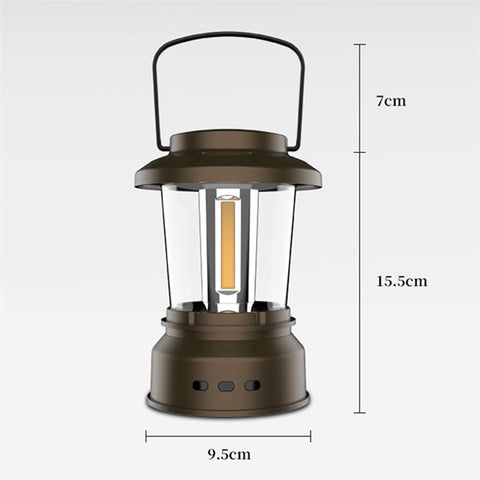V6 Outdoor Camping Light Bluetooth-compatible Speaker Tent Hanging Light Camping Lantern Lamp