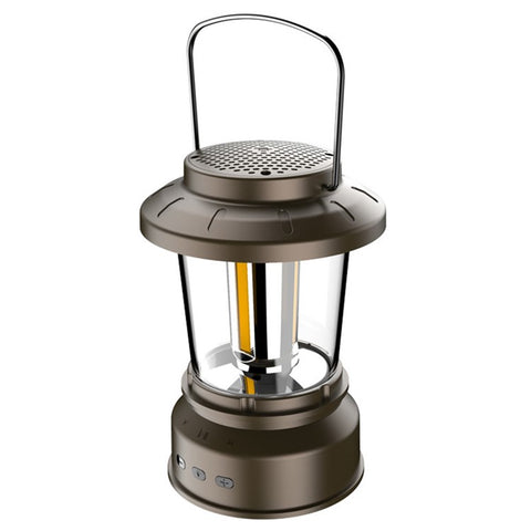 V6 Outdoor Camping Light Bluetooth-compatible Speaker Tent Hanging Light Camping Lantern Lamp