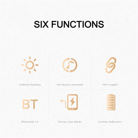 V6 Outdoor Camping Light Bluetooth-compatible Speaker Tent Hanging Light Camping Lantern Lamp