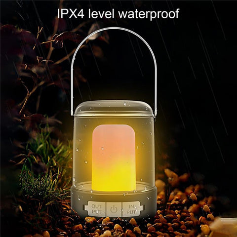 1911 Multifunction Outdoor Lantern LED Table Lamp Waterproof Camping Tent Hanging Light Ambient Night Lamp