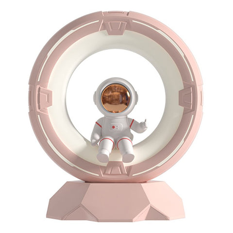 Astronaut Night Light for Kids USB Rechargeable LED Eye-Care Bedside Lamp with 3 Colors