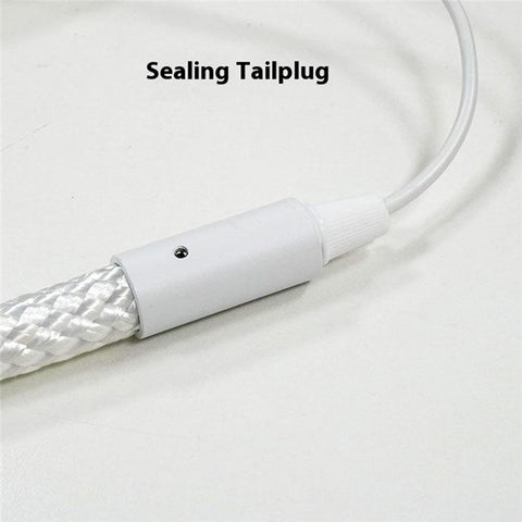 2m RGB LED Round Braided Light Strip Smart App Control Flexible Neon Ambient Light