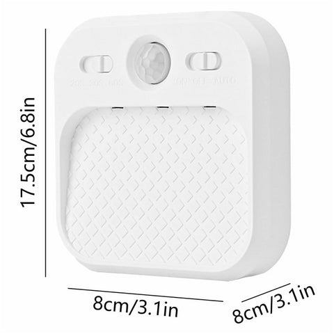 2Pcs Smart Motion Sensor Closet Light Cabinet Hallway Lamp with 3 Color Changing