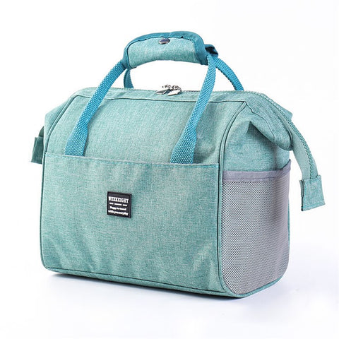WEEKEIGHT Waterproof Insulated Lunch Bag Picnic Tote Thermal Pouch Drinks Holder Snacks Organizer