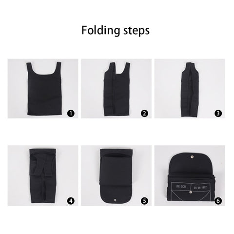 WEEKEIGHT Waterproof Nylon Portable Shopping Bag Folding Reusable Supermarket Sundries Bag