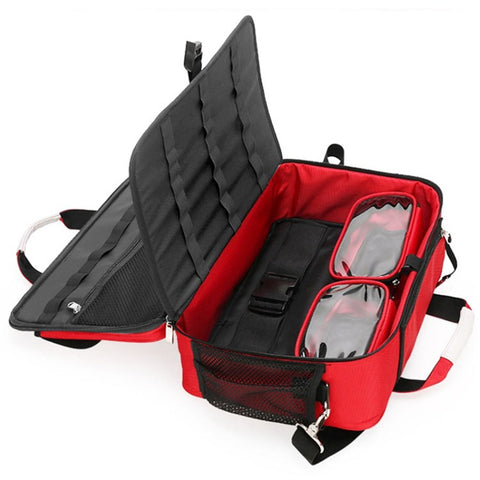 First Aid Bag Large Nurse Medical Kit Outdoor Emergency Medical Treatment Equipment Storage Organizer Shoulder Bag Medicine Duffle