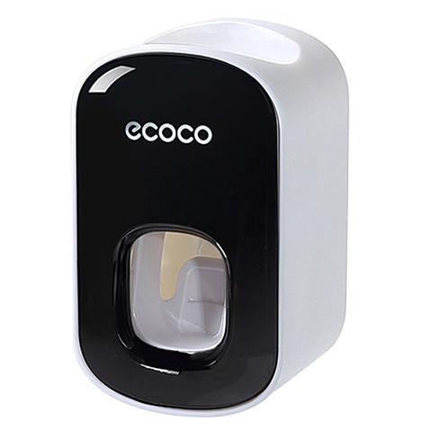 ECOCO Wall Mounted Toothpaste Dispenser for Bathroom Automatic Toothpaste Squeezer for Kids and Adults