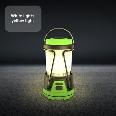 LED Camping Lantern 4400mAh Outdoor Hanging Tent Light Power Bank for Hurricane, Hiking, Home, Emergency