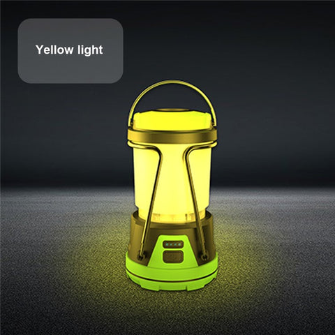 LED Camping Lantern 4400mAh Outdoor Hanging Tent Light Power Bank for Hurricane, Hiking, Home, Emergency