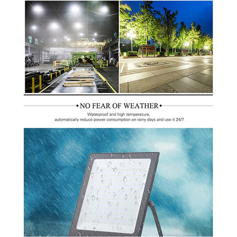 Style-C 20W Flood Light 6000-6500K IP67 Waterproof LED Floodlight for Warehouse Yard Garden