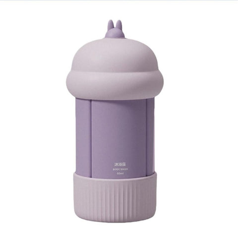 4-in-1 Travel Refillable Bottle Set Portable Squeezed Empty Lotion Shampoo Container