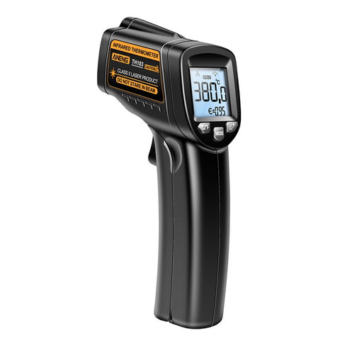 ANENG TH103 Digital Infrared Thermometer Temperature Gun -20 - 380 Degrees Celsius Handheld Non Contact Reverse Screen Industrial Tool