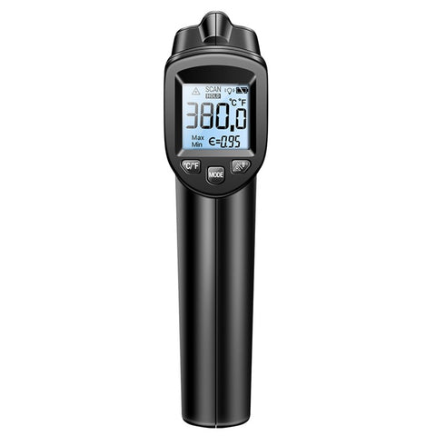 ANENG TH103 Digital Infrared Thermometer Temperature Gun -20 - 380 Degrees Celsius Handheld Non Contact Reverse Screen Industrial Tool
