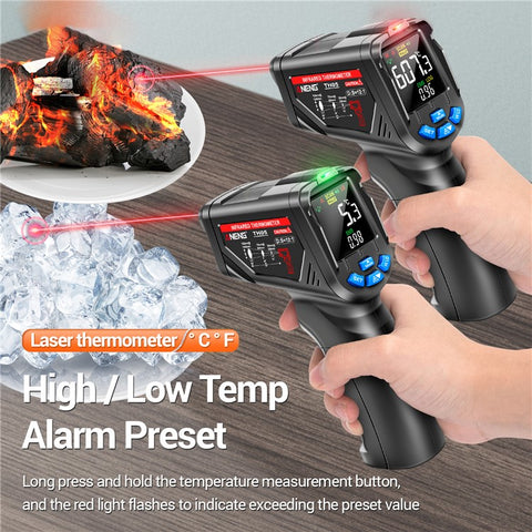 ANENG TH05 Portable Infrared Thermometers Handheld -20~650 Degree Temp Measurement with Digital Display