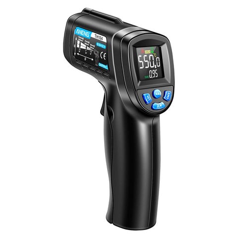 ANENG TH104 Color Display Infrared Thermometers Portable -50 to 550 Degree Temp Measurement for Industry, Kitchen