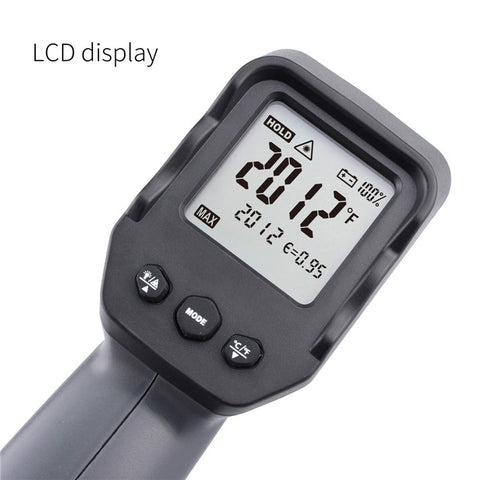 KAEMEASU KM-IT1100 Non-Contact Infrared Thermometer Dual-laser Industrial Temperature Measurement Tool