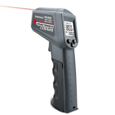 KAEMEASU KM-380AH Non-contact Industrial Infrared Thermometer Temperature Measuring Gun