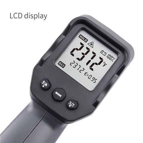 KAEMEASU KM-IT1300 Handheld Digital Infrared Thermometer Double Laser Non-Contact Temperature Measuring Gun