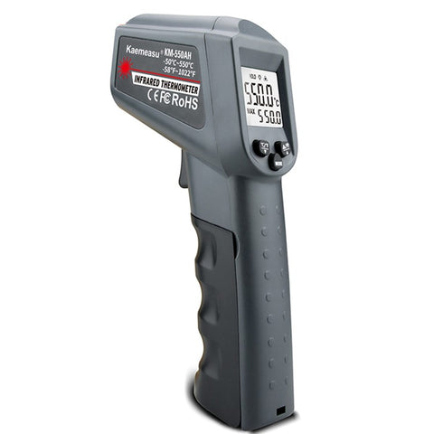 KAEMEASU KM-550AH Non-contact Temperature Measuring Gun Industrial Infrared Thermometer