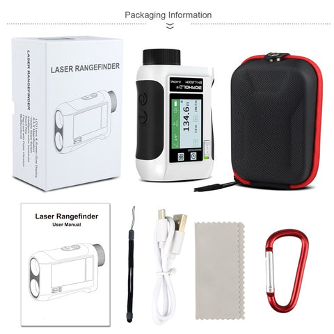 KAEMEASU KM-J1500H 5-1500m Voice Broadcast Golf Rangefinder Laser Golfing Range Finder Measuring Tool