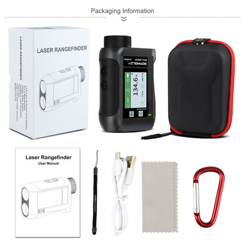 KAEMEASU KM-J600H 5-600m Outdoor Laser Golfing Range Finder Voice Broadcast Golf Rangefinder