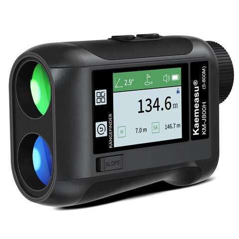 KAEMEASU KM-J800H 5-800m Golfing Range Finder Measuring Tool Voice Broadcast Golf Rangefinder Laser