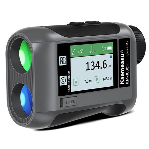 KAEMEASU KM-J800H 5-800m Golfing Range Finder Measuring Tool Voice Broadcast Golf Rangefinder Laser