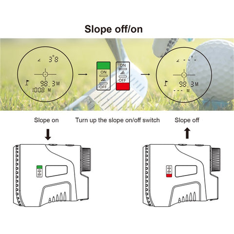 KAEMEASU KM-D600H Golfing Range Finder 5-600m Laser Rangefinder Built-in 450mAh Battery