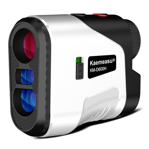 KAEMEASU KM-D600H Golfing Range Finder 5-600m Laser Rangefinder Built-in 450mAh Battery
